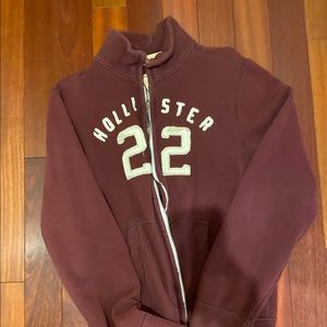 Hollister Zip Up Hoodie
